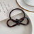 Elegant Women'S Bow Knot Arylic Criss Cross Hair Tie
