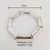 New Metal Glossy Bamboo Bracelet Simple High Class Elegant Bracelet