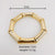 New Metal Glossy Bamboo Bracelet Simple High Class Elegant Bracelet
