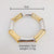 New Metal Glossy Bamboo Bracelet Simple High Class Elegant Bracelet