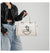 Women'S Pu Leather Cross Vintage Style Square Zipper Handbag Crossbody Bag