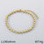 Minimalist Geometric 304 Stainless Steel 18K Gold Plated Paperclip Chain Snake Chain Bracelets In Bulk