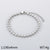 Minimalist Geometric 304 Stainless Steel 18K Gold Plated Paperclip Chain Snake Chain Bracelets In Bulk