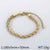 Minimalist Geometric 304 Stainless Steel 18K Gold Plated Paperclip Chain Snake Chain Bracelets In Bulk