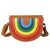 Kid'S Pu Leather Animal Cartoon Character Fruit Cute Semicircle Zipper Crossbody Bag