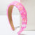 Casual Elegant Women'S Geometry Alloy Cloth Rhinestones Hair Band