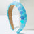 Casual Elegant Women'S Geometry Alloy Cloth Rhinestones Hair Band