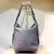 Women'S Pu Leather Solid Color Classic Style Weave Bucket Zipper Shoulder Bag