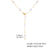 Ig Style Baroque Style Solid Color 201 Stainless Steel Artificial Pearl 18K Gold Plated Necklace