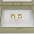 1 Pair Retro Classic Style Heart Shape 304 Stainless Steel Ear Studs