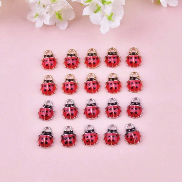 5 Pcs/Package 9 * 12Mm Alloy Beetles Pendant Jewelry Accessories