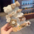 Korean Princess Side Duckbill Clip Children'S Hair Accessories Set Autumn And Winter Plush Peach Heart Baby Cute Bow Hairpin