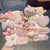 Korean Princess Side Duckbill Clip Children'S Hair Accessories Set Autumn And Winter Plush Peach Heart Baby Cute Bow Hairpin