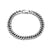 Hip-Hop Punk Geometric 304 Stainless Steel Cuban Link Chain Curb Chain Bracelets In Bulk