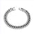 Hip-Hop Punk Geometric 304 Stainless Steel Cuban Link Chain Curb Chain Bracelets In Bulk