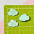 200 Pieces 27.3*20Mm Resin Clouds Diy Accessories Jewelry Accessories