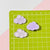 200 Pieces 27.3*20Mm Resin Clouds Diy Accessories Jewelry Accessories