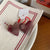 Cute Sweet Women'S Plaid Heart Shape Cloth Hair Tie