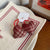 Cute Sweet Women'S Plaid Heart Shape Cloth Hair Tie