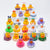 20 Pieces Floating Toy Easter Duck Vinyl Toys