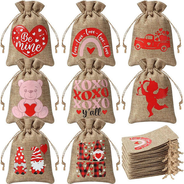 Valentine'S Day Casual Elegant Minimalist Santa Claus Cloth Daily Party Selfie Gift Wrapping Supplies Party Supplies Gift Wrapping Supplies 1 Piece