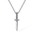Hip-Hop Vintage Style Sword 304 Stainless Steel Men'S Pendant Necklace Men Pendant Necklaces