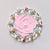 1 Piece 27*27Mm Alloy Rhinestones Flower Diy Accessories Jewelry Accessories