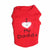 Casual Thread Letter Pet Clothing
