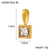 1 Piece 12*6Mm 45Cm 304 Stainless Steel Zircon Heart Shape Jewelry Accessories Pendant Chain