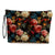 Classic Style Flower Polyester Square Makeup Bags