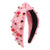 Elegant Women'S Solid Color Cloth Inlay Rhinestones Pearl Hair Band