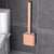 Casual Elegant Minimalist Solid Color Pp Ps Tpr Toilet Brush Household & Cleaning Supplies