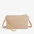 Women'S Medium Straw Solid Color Elegant Streetwear Straw Square Zipper Straw Bag