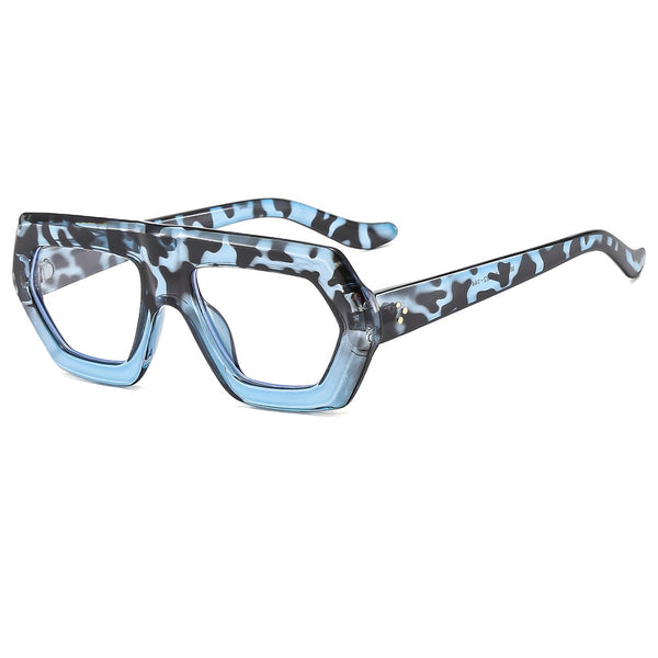 Casual Elegant Solid Color Ac Special-Shaped Mirror Full Frame Optical Glasses