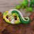 Elegant Pin Snake Alloy Inlay Rhinestones Women'S Brooches 1 Piece