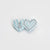 Vintage Style Classic Style Women'S Heart Shape Arylic Hair Clip