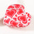 Sweet Women'S Heart Shape Pvc Hair Claws