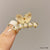 Elegant Women'S Geometric Flower Bow Knot Alloy Inlay Pearl Hair Claws