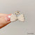 Elegant Women'S Geometric Flower Bow Knot Alloy Inlay Pearl Hair Claws