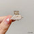 Elegant Women'S Geometric Flower Bow Knot Alloy Inlay Pearl Hair Claws