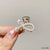 Elegant Women'S Geometric Flower Bow Knot Alloy Inlay Pearl Hair Claws