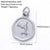 1 Piece 304 Stainless Steel Sunflower Compass Shark Pendant Jewelry Accessories