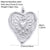 1 Piece 304 Stainless Steel Sunflower Compass Shark Pendant Jewelry Accessories