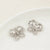 5 Pcs/Package 20 * 23Mm Alloy Artificial Pearls Rhinestones Flower Butterfly Pendant Jewelry Accessories