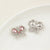 5 Pcs/Package 20 * 23Mm Alloy Artificial Pearls Rhinestones Flower Butterfly Pendant Jewelry Accessories
