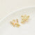 5 Pcs/Package 20 * 23Mm Alloy Artificial Pearls Rhinestones Flower Butterfly Pendant Jewelry Accessories