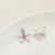 5 Pcs/Package 20 * 23Mm Alloy Artificial Pearls Rhinestones Flower Butterfly Pendant Jewelry Accessories