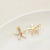 5 Pcs/Package 20 * 23Mm Alloy Artificial Pearls Rhinestones Flower Butterfly Pendant Jewelry Accessories