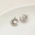 5 Pcs/Package 20 * 23Mm Alloy Artificial Pearls Rhinestones Flower Butterfly Pendant Jewelry Accessories