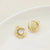 5 Pcs/Package 20 * 23Mm Alloy Artificial Pearls Rhinestones Flower Butterfly Pendant Jewelry Accessories